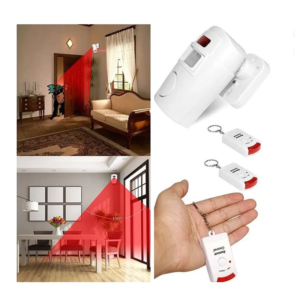 105Db Cordless Diy Human Body Sensor Alarm System