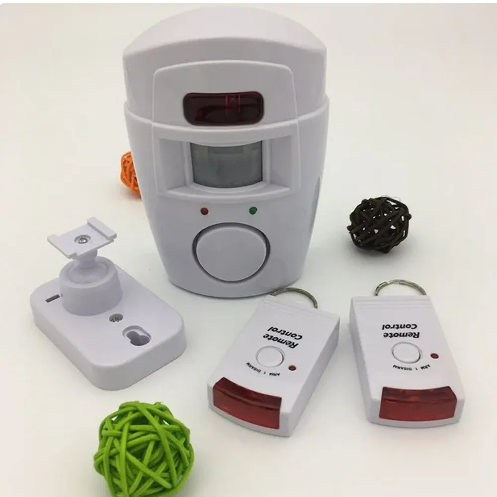 105Db Cordless Diy Human Body Sensor Alarm System