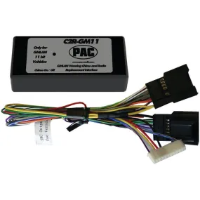 11BT GM INTRFCE NO ONSTAR