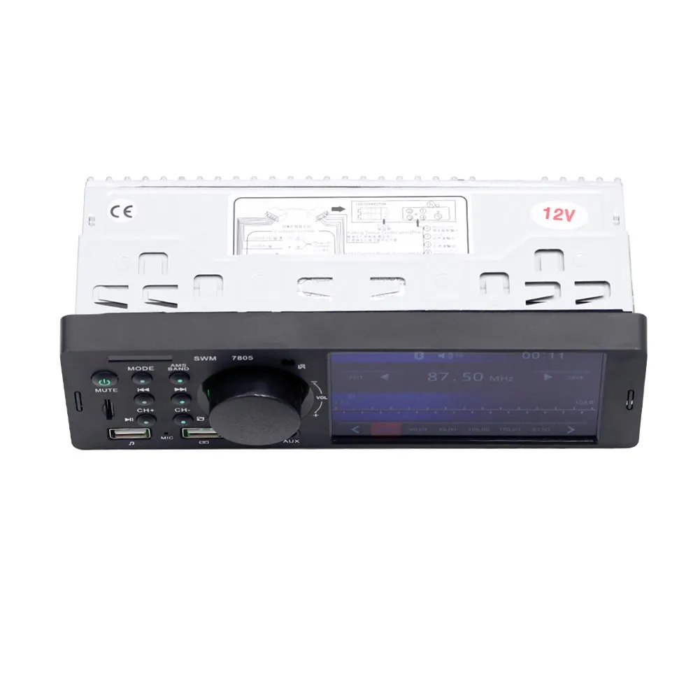 12v Universal Car MP5 Player Dual Usb Charging Bluetooth U Disk