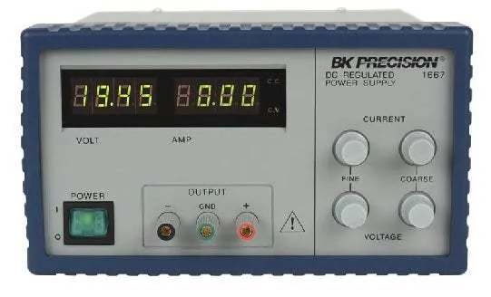 1667 B&K Precision DC Power Supply Used