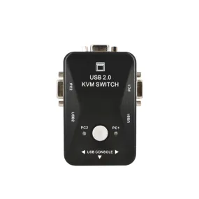 2 Port USB 2.0 KVM Switch