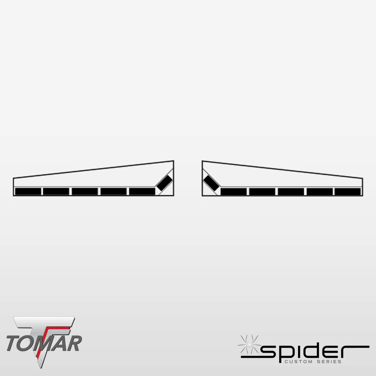 2015 Dodge Durango Spider Series Front Interior Emergency Warning LED Light Bar