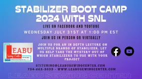 2024 SNL Stabilizer Boot Camp!