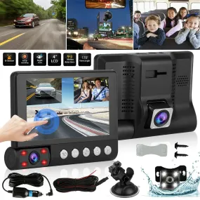 4-inch Ips Display Car  Driving  Recorder Touch Screen 170
