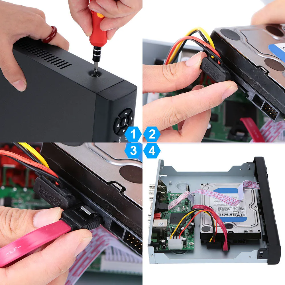 4CH 960P 8CH 1080P 5 in 1 DVR video recorder for AHD camera