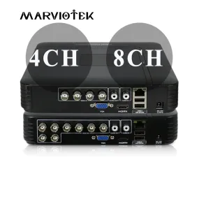 12CH 16CH Mini DVR AHD CCTV NVR, 1080N 960P Video Recorder for Security Surveillance