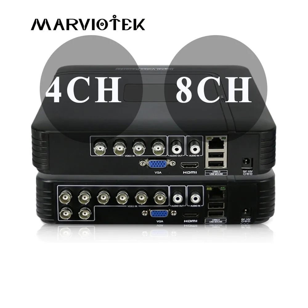 12CH 16CH Mini DVR AHD CCTV NVR, 1080N 960P Video Recorder for Security Surveillance