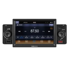 5-Inch 1 Din Car Radio Bluetooth Call Music Playback Mp5 Player