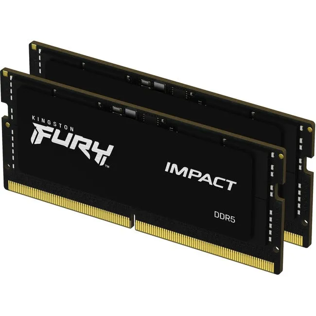64Gb 4800Mhz Ddr5 Cl38 Sodimm (Kit Of 2) Fury Impact