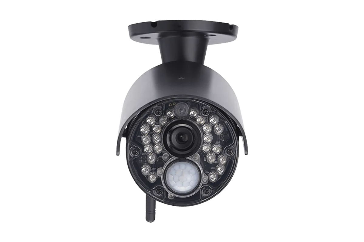 720p Wireless Video Surveillance System for Home, 2 Outdoor Cameras with Audio and 65FT Night Vision