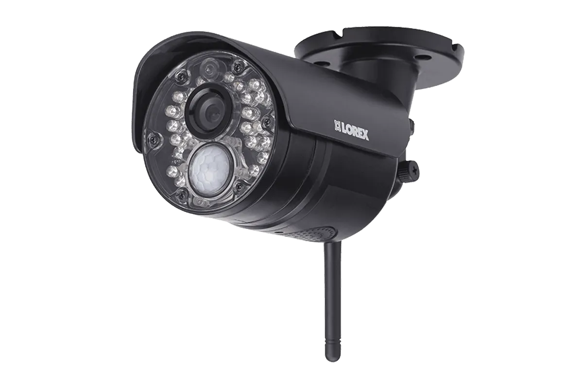 720p Wireless Video Surveillance System for Home, 2 Outdoor Cameras with Audio and 65FT Night Vision