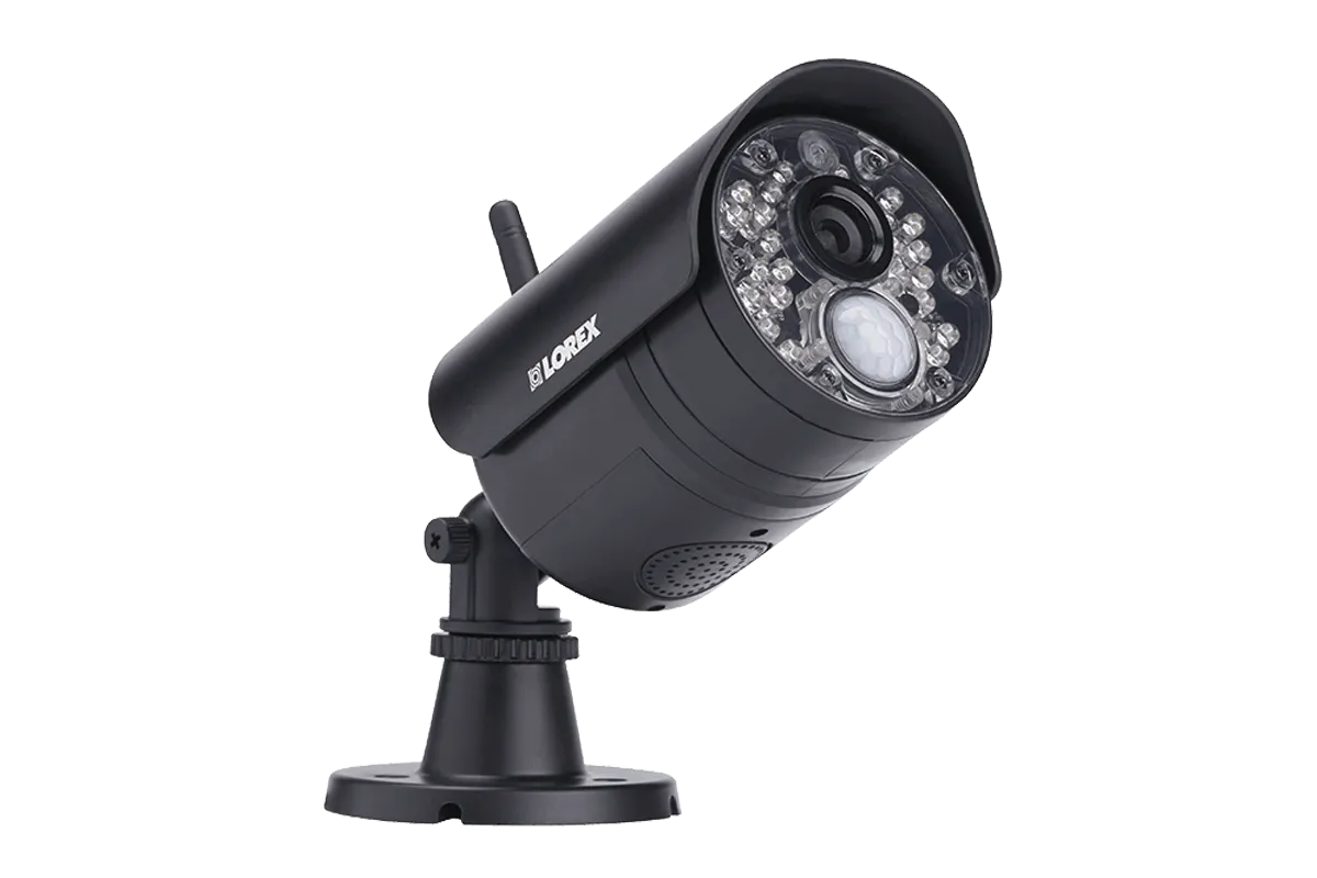 720p Wireless Video Surveillance System for Home, 2 Outdoor Cameras with Audio and 65FT Night Vision