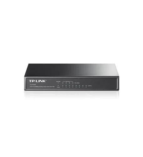 8-port 10/100M PoE Switch, 4 PoE ports