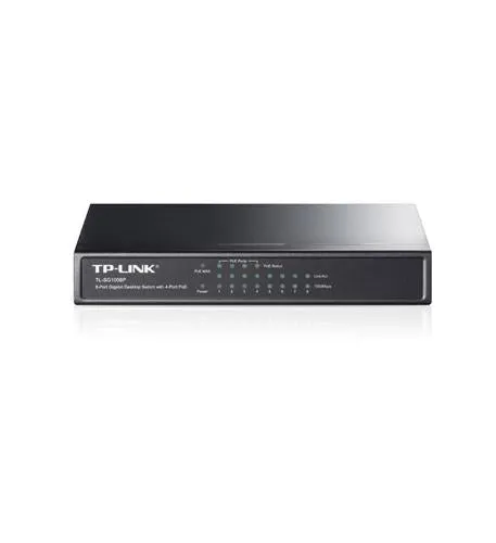 8-port Gigabit Desktop Switch with 4-POE