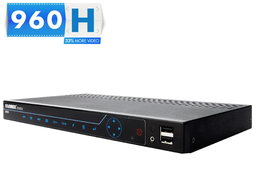 960H Edge3 DVR surveillance system