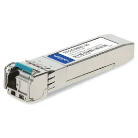AddOn Cisco SFP-10G-BX60D-I Compatible TAA Compliant 10GBase-BX SFP  Transceiver (SMF, 1330nmTx/1270nmRx, 60km, LC, DOM, Rugged) SFP-10G-BX60D-I-AO