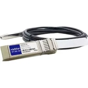 AddOn HP AP818A Compatible TAA Compliant 10GBase-CU SFP  to SFP  Direct Attach Cable (Active Twinax, 1m) AP818A-AO