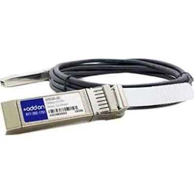 AddOn HP AP818A Compatible TAA Compliant 10GBase-CU SFP  to SFP  Direct Attach Cable (Active Twinax, 1m) AP818A-AO