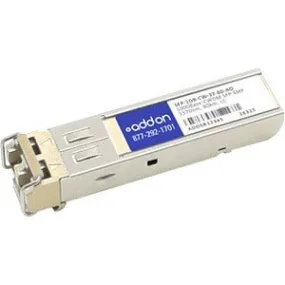 Addon Msa And Taa Compliant 1000Base-Cwdm Sfp Transceiver (Smf, 1370Nm, 80Km, Lc)