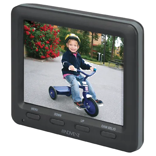 ADVENT 3.5 inch high resolution LCD 4:3 ratio window mount monitor LCD4WM