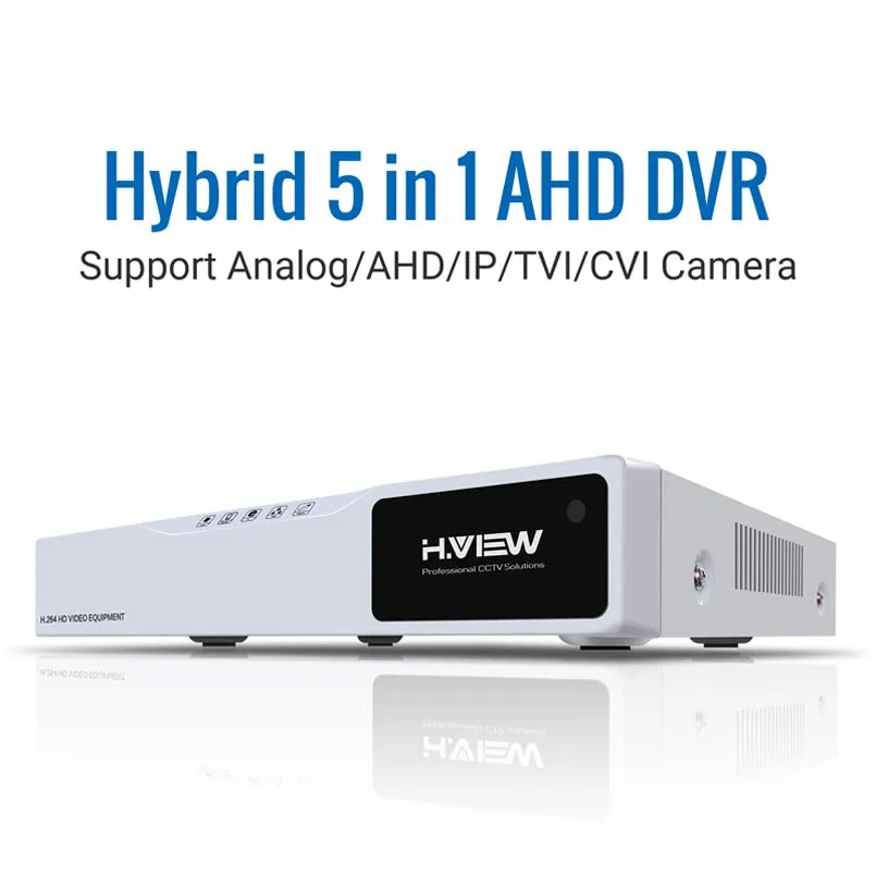 AHD DVR 8ch 4ch Recorder Surveillance for Analog TVI CVI IP Camera