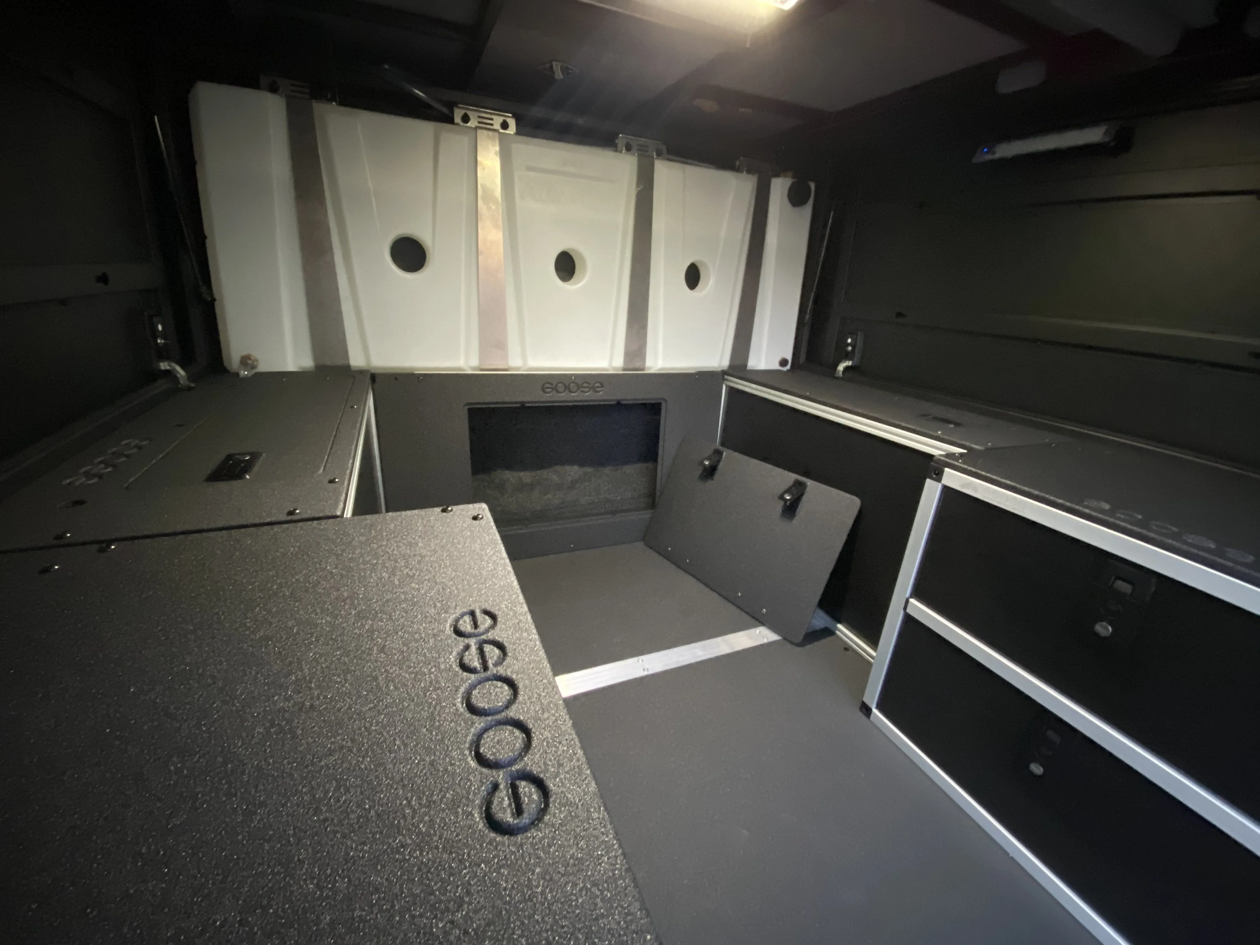 ALU-CAB CANOPY CAMPER BULKHEAD PANEL FOR TACOMA