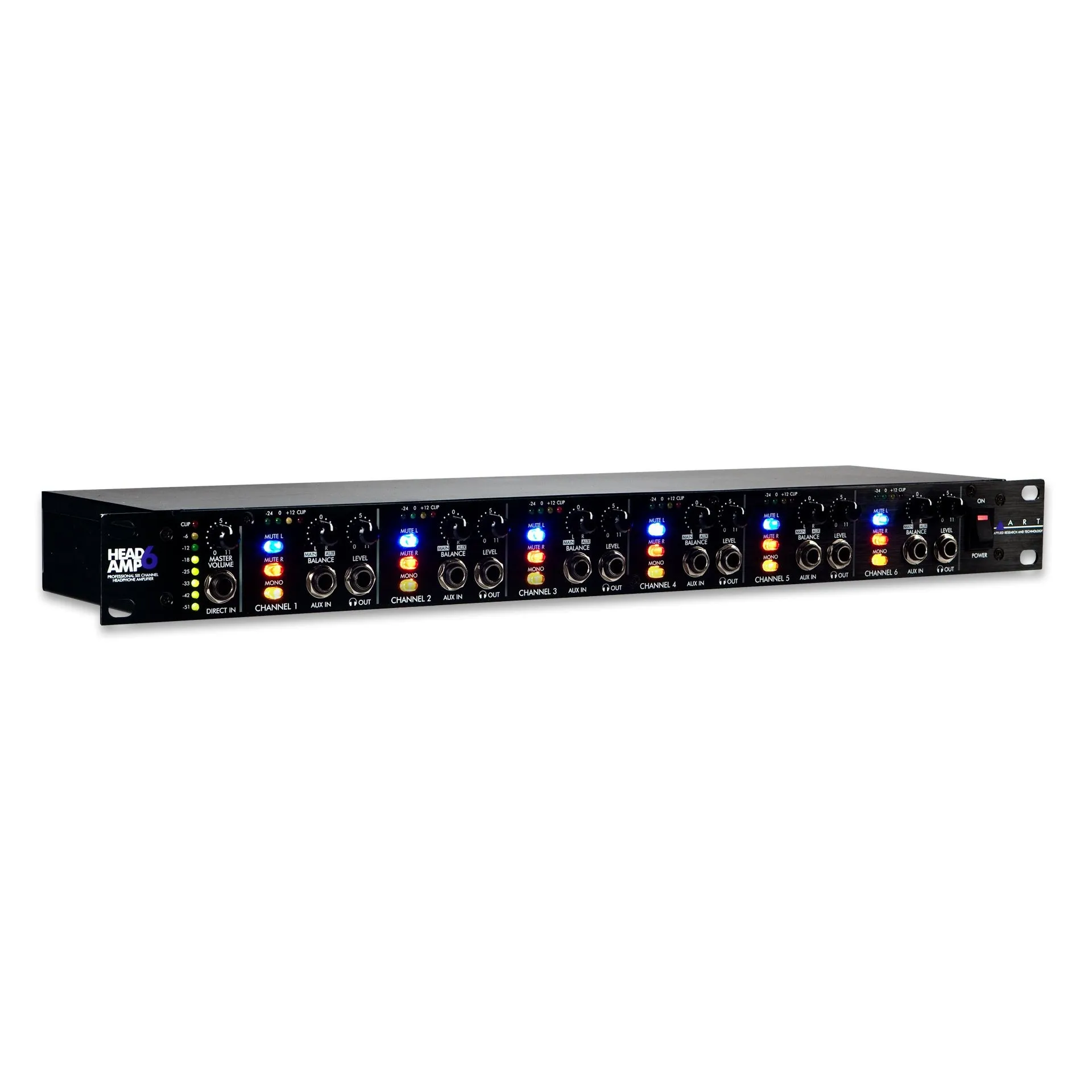 ART HEADAMP6 6 Channel Headphone Amplifier