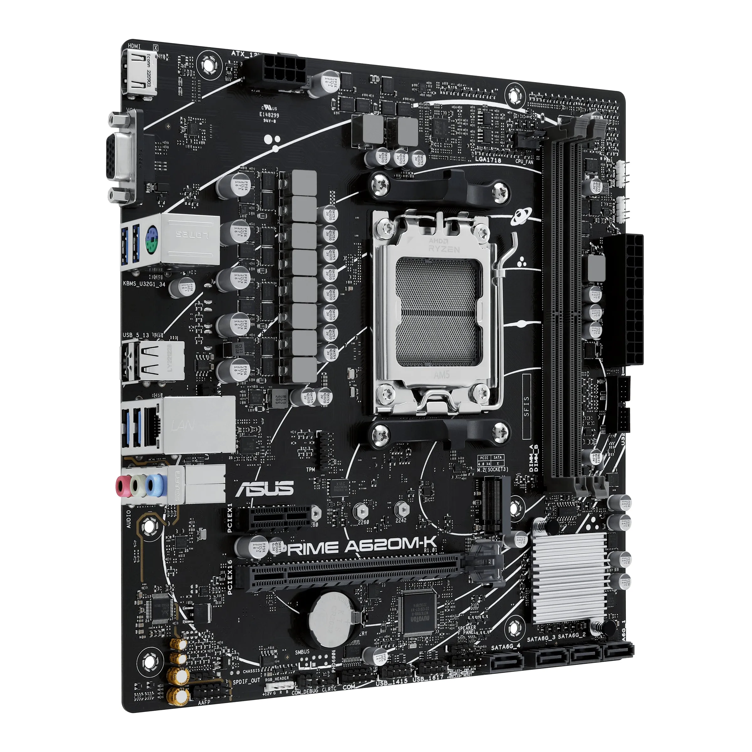 Asus Prime A620M-K-CSM DDR5 Motherboard
