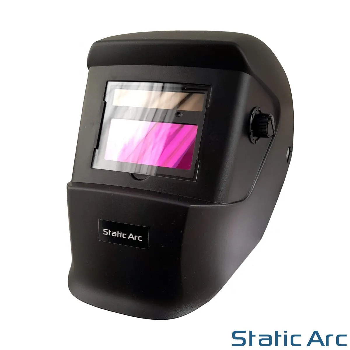 AUTO DARKENING LCD WELDING HELMET FACE MASK EYE SAFETY HEAD VISOR SOLAR HD VIEW