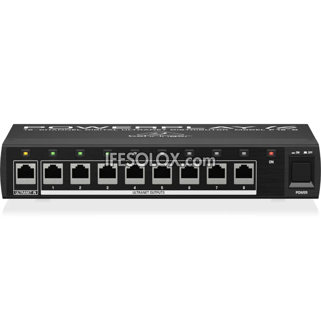 Behringer POWERPLAY P16-D 16-Channel Digital ULTRANET Distributor - Brand New