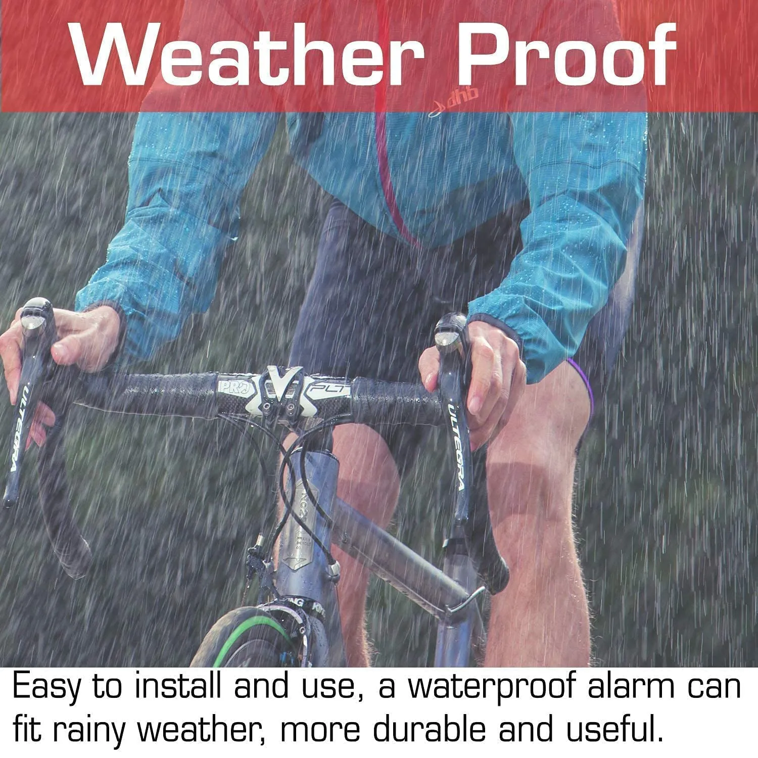Bicycle Wireless Security Alarm Lock with Remote (Smart Sensor Alarm)(Pack of 2)