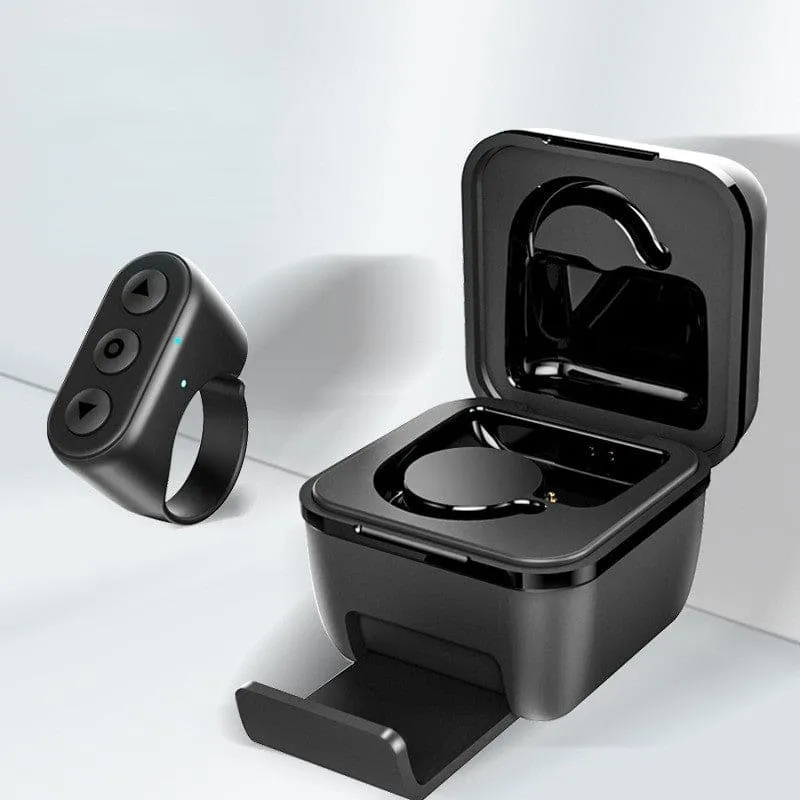 Bluetooth Fingertip Controller for Easy Short Video Browsing