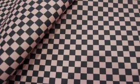 Blush Checkers | 18" Vinyl Roll