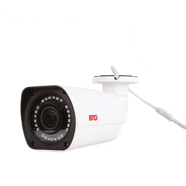 Bolide - N1536 - IP / 5MP / Bullet Camera / Vari-Focal / 2.8-12mm Lens  / IP66 / 35m IR / DC12V PoE / White Finish