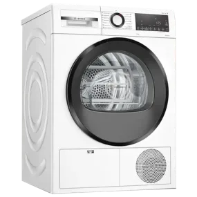 BOSCH WPG23100IN Series 4 8 kg Fully Automatic Front Load Dryer (Fluff Filter, White)