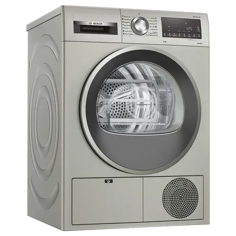 BOSCH WPG23108IN Series 4 8kg Fully Automatic Front Load Dryer (Fluff Filter,  Silver Inox)