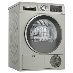 BOSCH WPG23108IN Series 4 8kg Fully Automatic Front Load Dryer (Fluff Filter,  Silver Inox)