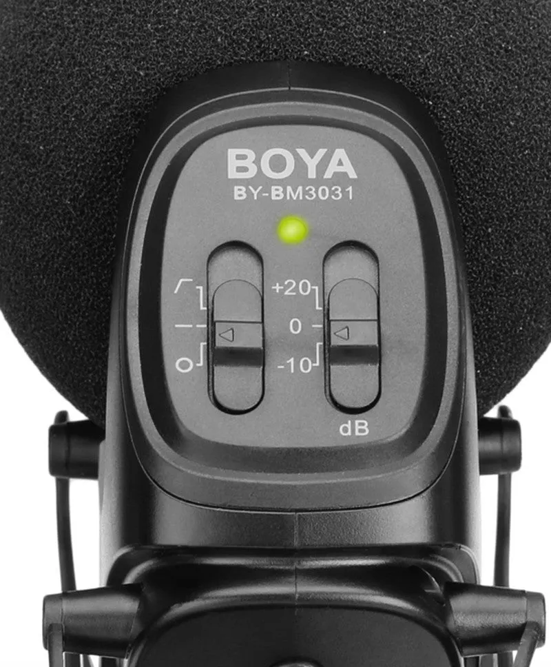 BOYA On-Camera Shotgun Microphone (BY-BM3031)