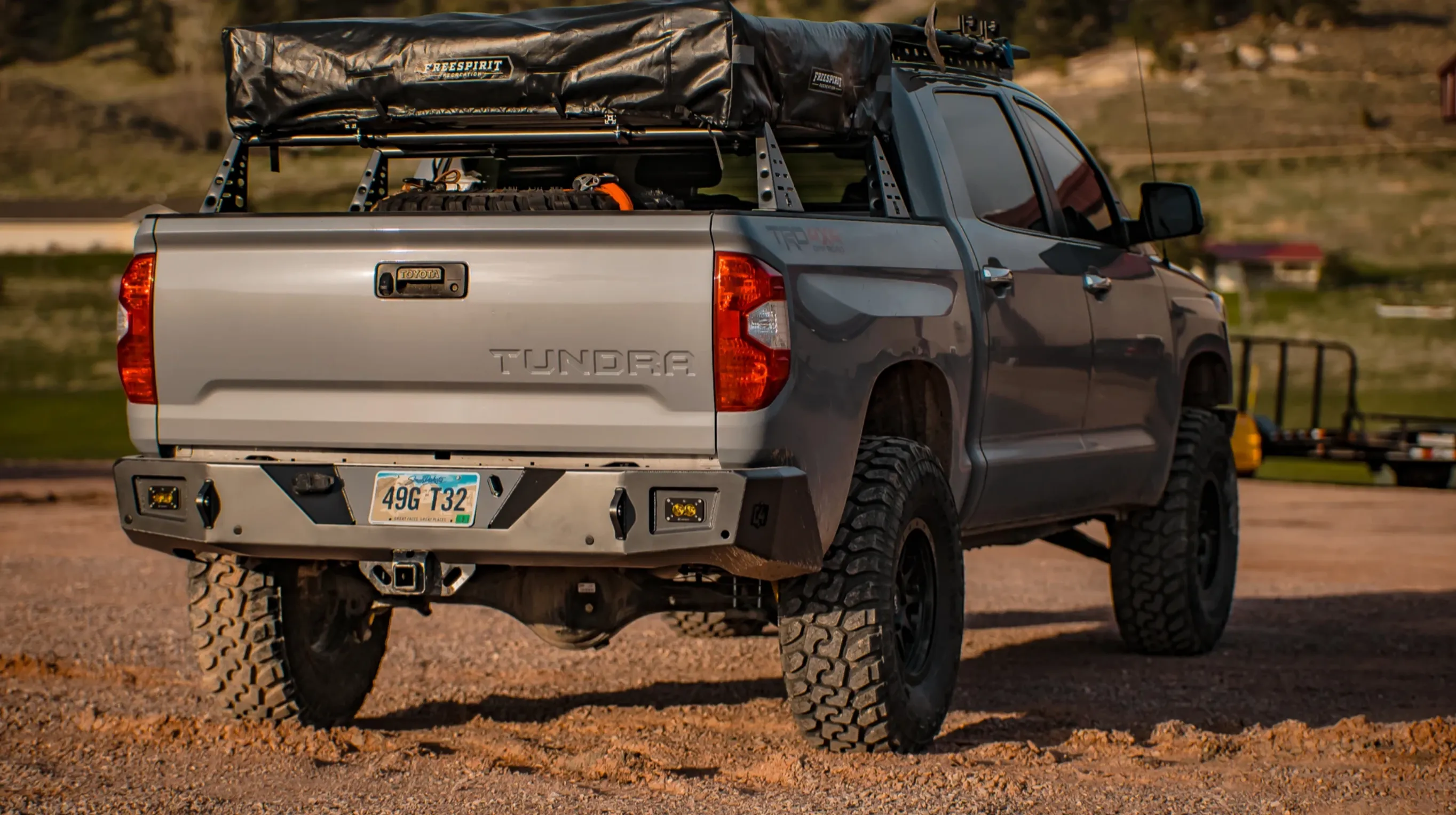 C4 Fabrication 2014-2021 Tundra Overland Rear Bumper