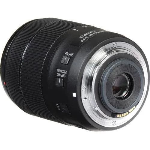 Canon EF-S 18-135mm f/3.5-5.6 IS USM Zoom Lens (White Box) with 3 UV/CPL/ND8 Filters Hood Kit for EOS 70D, 7D, Rebel T5, T5i, T6, T6i, T6s, SL1 Cameras