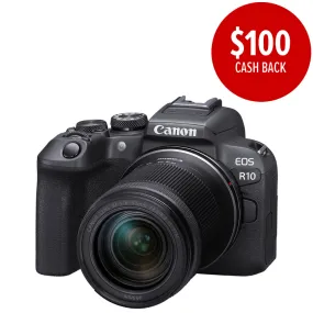 Canon EOS R10 APS-C Mirrorless Digital Camera with RF-S 18-150mm f/3.5-6.3 IS STM Lens