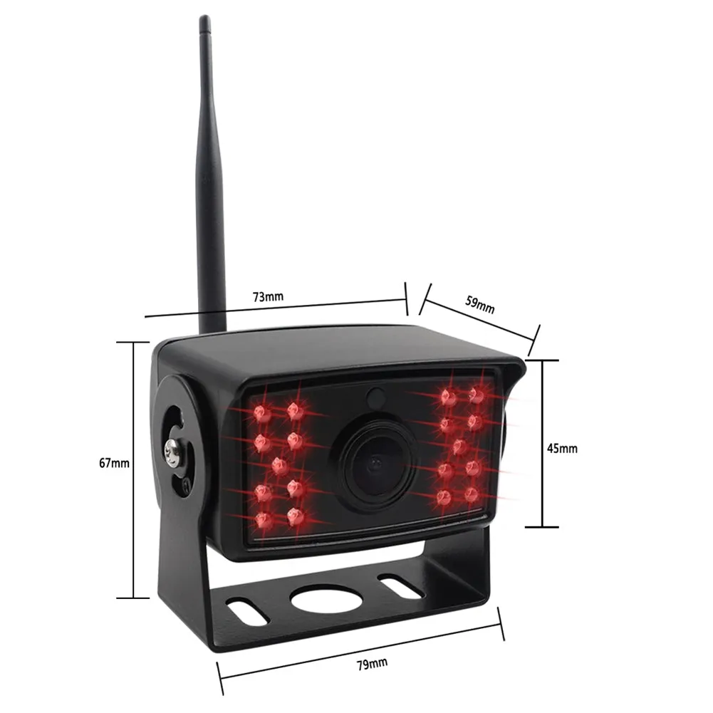 Car Backup Camera Wireless Wifi HD Wide-angle Night Vision Cam