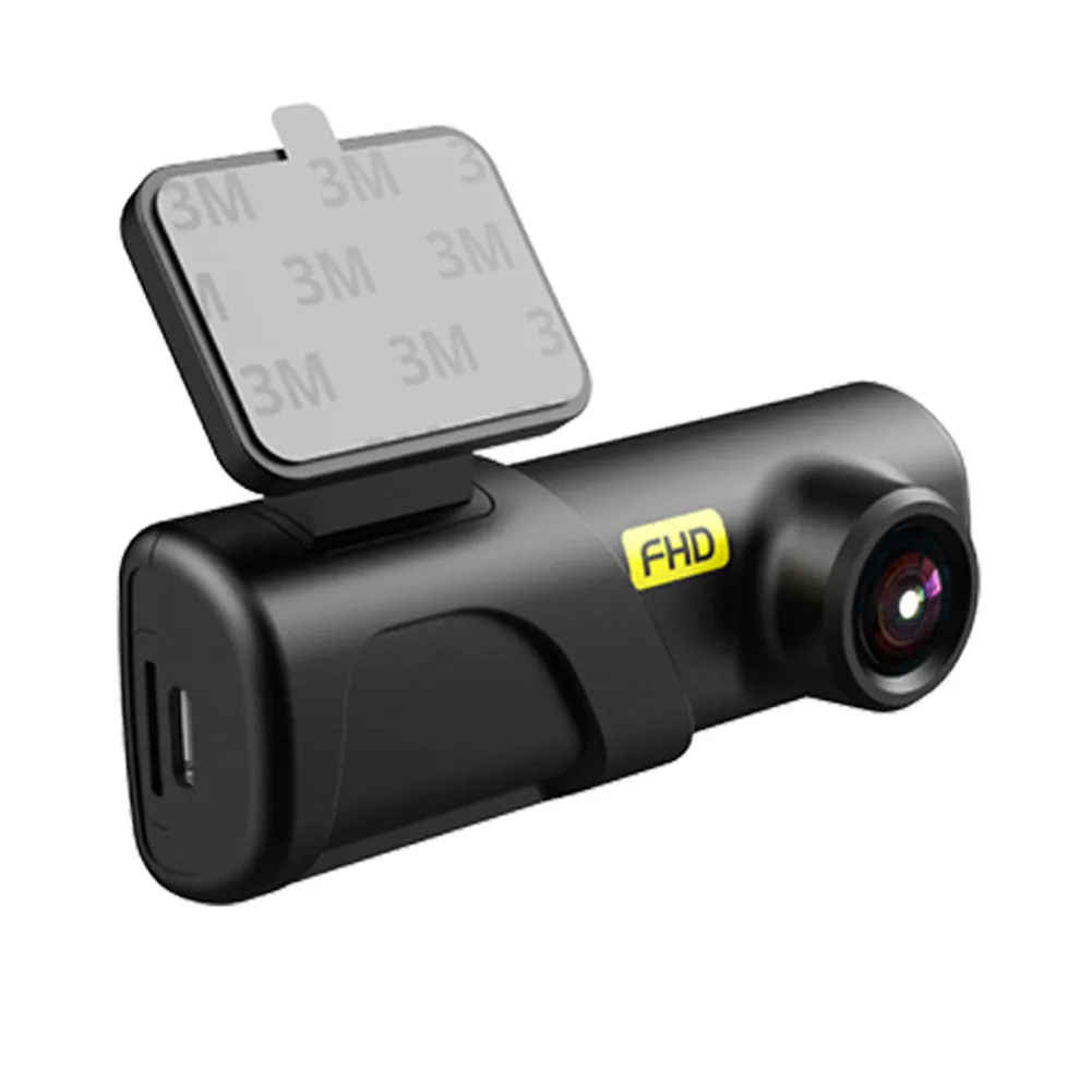 Car Dash Cam Smart Wifi Control Driving Recorder 24h Parking