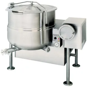 Cleveland KGL-60-T Liquid Propane 60 Gallon Tilting 2/3 Steam Jacketed Kettle - 190,000 BTU