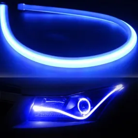 Color: Blue 2pcs, Size: 45cm - 2Pcs 45cm 60cm Flexible Car Soft