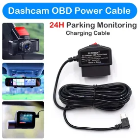 Color Name: Green - XCGaoon 24Hours Car OBD Hardwire Kit With