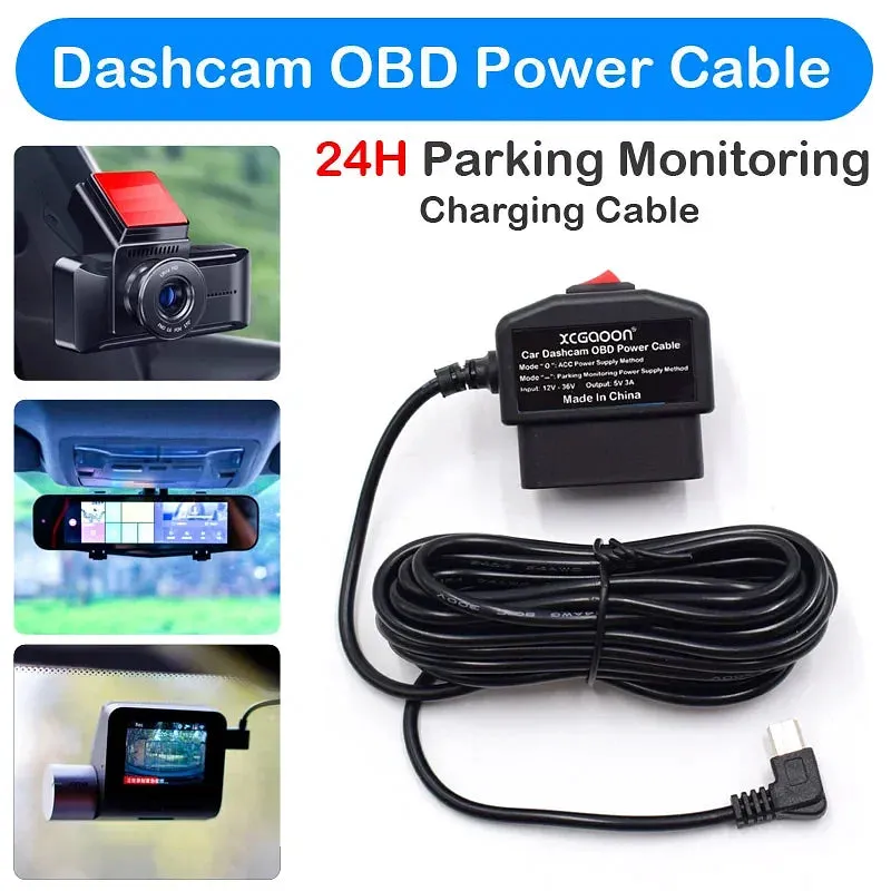 Color Name: Orange - XCGaoon 24Hours Car OBD Hardwire Kit With