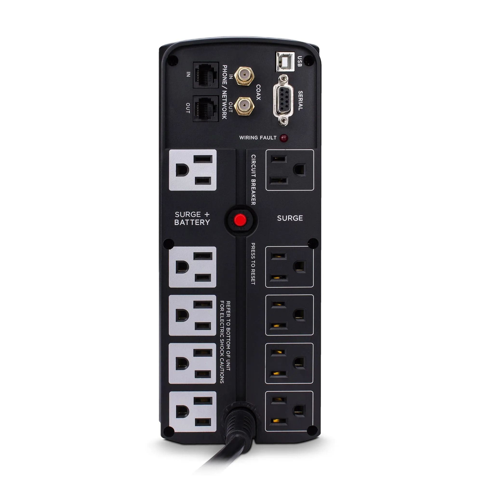 CyberPower CST135XLU 1350VA/810W AVR, LCD, and USB 2.0 UPS System