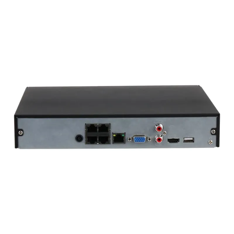 Dahua 4CH NVR Lite Series DHI-NVR4104HS-P-4KS2/L, 1U, 1 x HDD Bay, 4K, 4 PoE